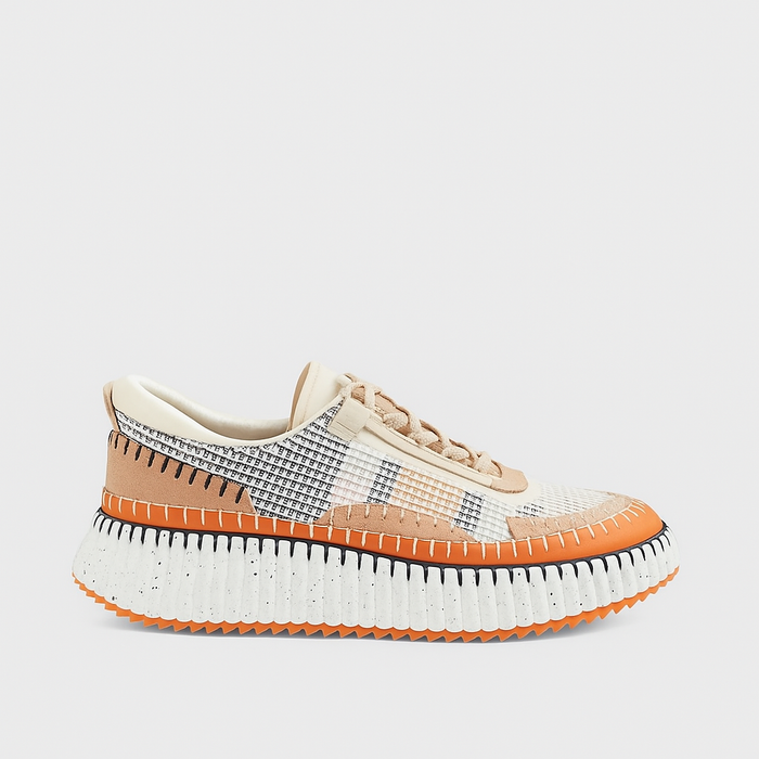 DJANGO & JULIETTE COPEN LATTE MULTI - Women Sneakers - Collective Shoes 