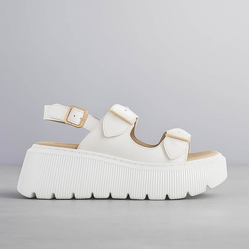 LE SANSA CENO WHITE - Women Sandals - Collective Shoes 