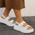 Load image into Gallery viewer, LE SANSA CENO WHITE - Women Sandals - Collective Shoes 
