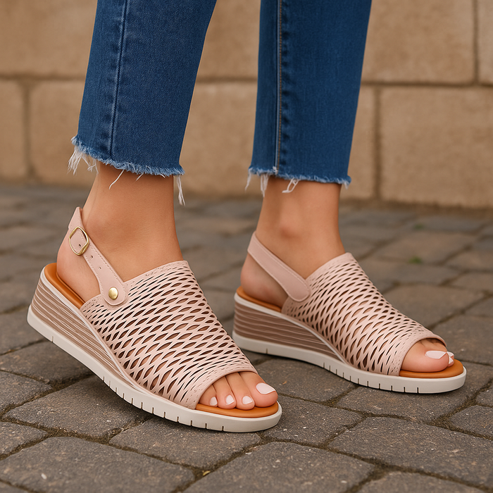 LE SANSA TOPAZ BLUSH - Women Sandals - Collective Shoes 