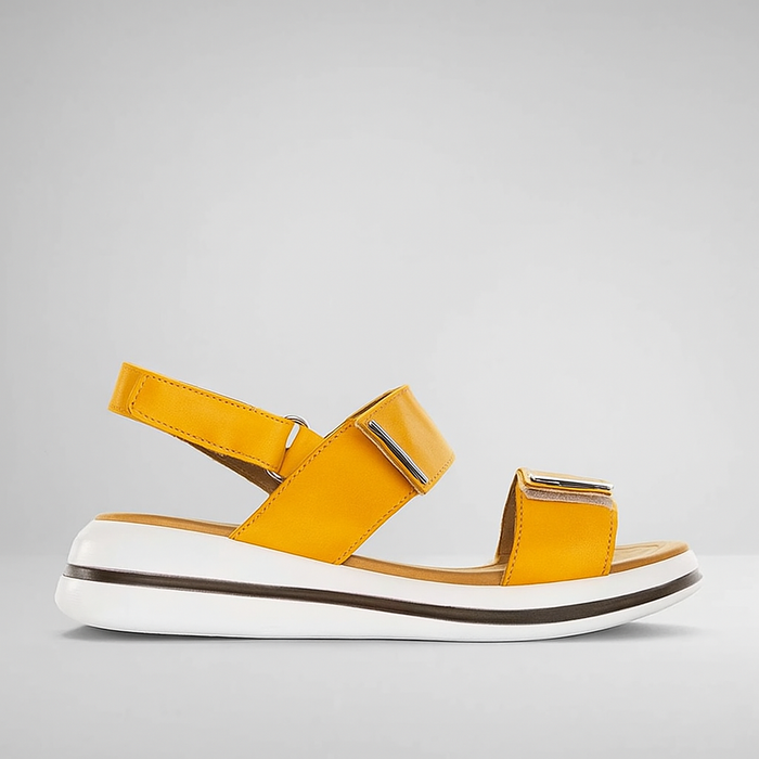 LE SANSA SIMA ORANGE - Women Sandals - Collective Shoes 
