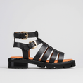 Load image into Gallery viewer, EOS GIZELLE BLACK - Women Sandals - Collective Shoes 
