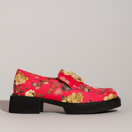 ALFIE & EVIE TICKER PINK - Women Loafers - Collective Shoes 