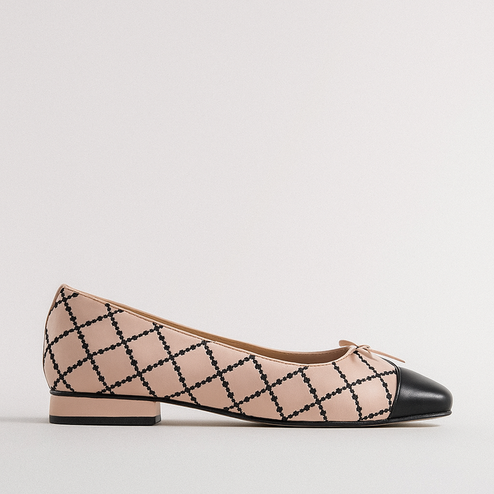 LE SANSA HARY NUDE - Women Belle Flats - Collective Shoes 