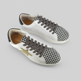 Load image into Gallery viewer, ALFIE & EVIE VALDO WHITE BLACK - Women Sneakers - Collective Shoes 
