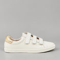 Load image into Gallery viewer, ALFIE & EVIE GEOFFREY WHITE GOLD - Women Sneakers - Collective Shoes 
