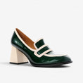 Load image into Gallery viewer, TAMARA LONDON BERGEN EMERALD / BONE
