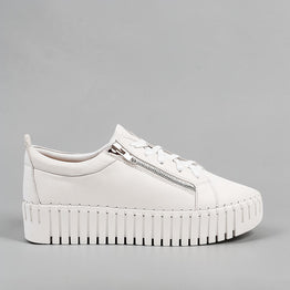 DJANGO & JULIETTE BUMP WHITE - Women sneakers - Collective Shoes 