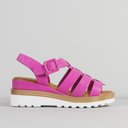 LE SANSA TOAST HOT PINK - Women Sandals - Collective Shoes 