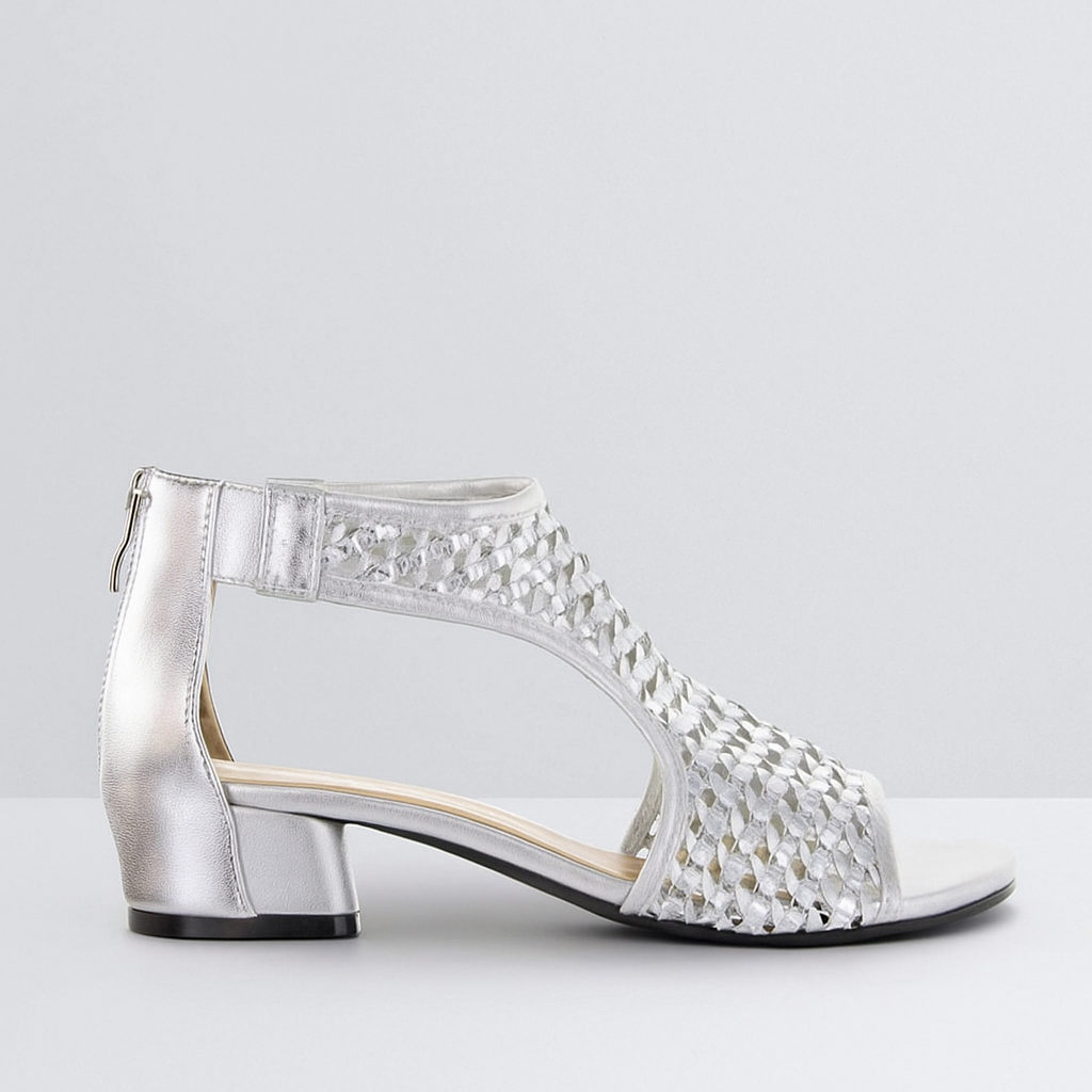 BRESLEY ANGLER SILVER - Women Sandals - Collective Shoes 