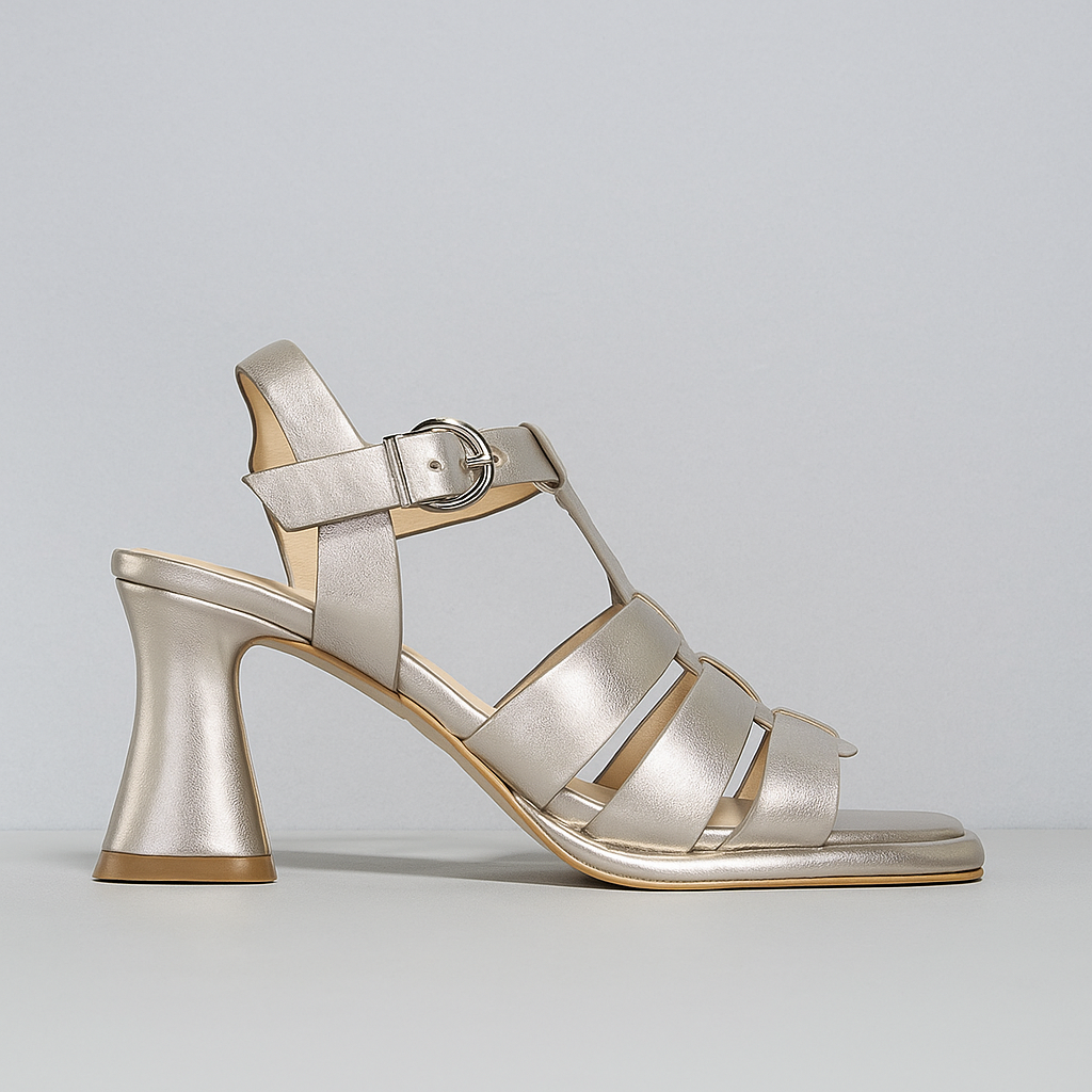 BRESLEY DANCE CHAMPAGNE - Women Sandals - Collective Shoes 