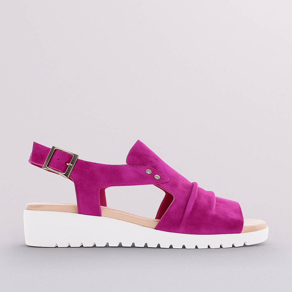DJANGO & JULIETTE MADIS FUCHSIA - Women Sandals - Collective Shoes 