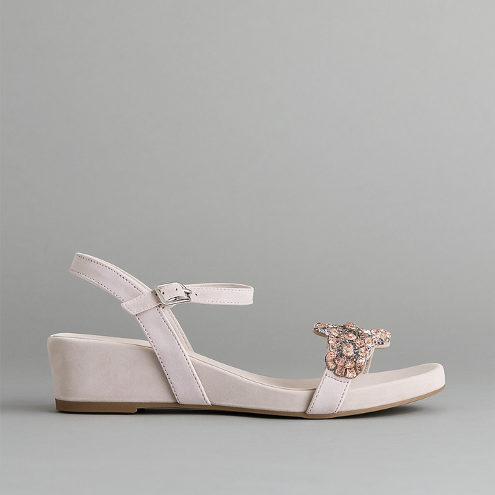 DJANGO & JULIETTE WULTER NUDE - Women Sandals - Collective Shoes 