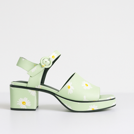 LE SANSA RYALAY MINT FLORAL - Women Sandals - Collective Shoes 