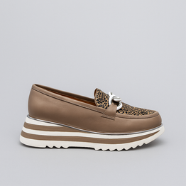 ALFIE & EVIE HITCH DARK STONE - Women Loafers - Collective Shoes 