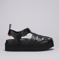 Load image into Gallery viewer, ROLLIE ACE FISHERMAN ALL BLACK - Women Sandals - Collective Shoes 
