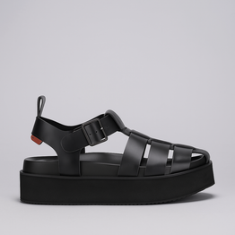 ROLLIE ACE FISHERMAN ALL BLACK - Women Sandals - Collective Shoes 