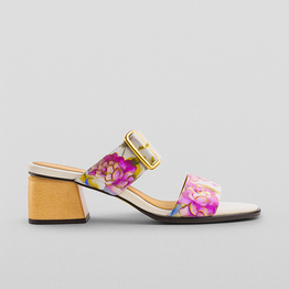 Bresley Paden White Garden - Women Heels - Collective Shoes 