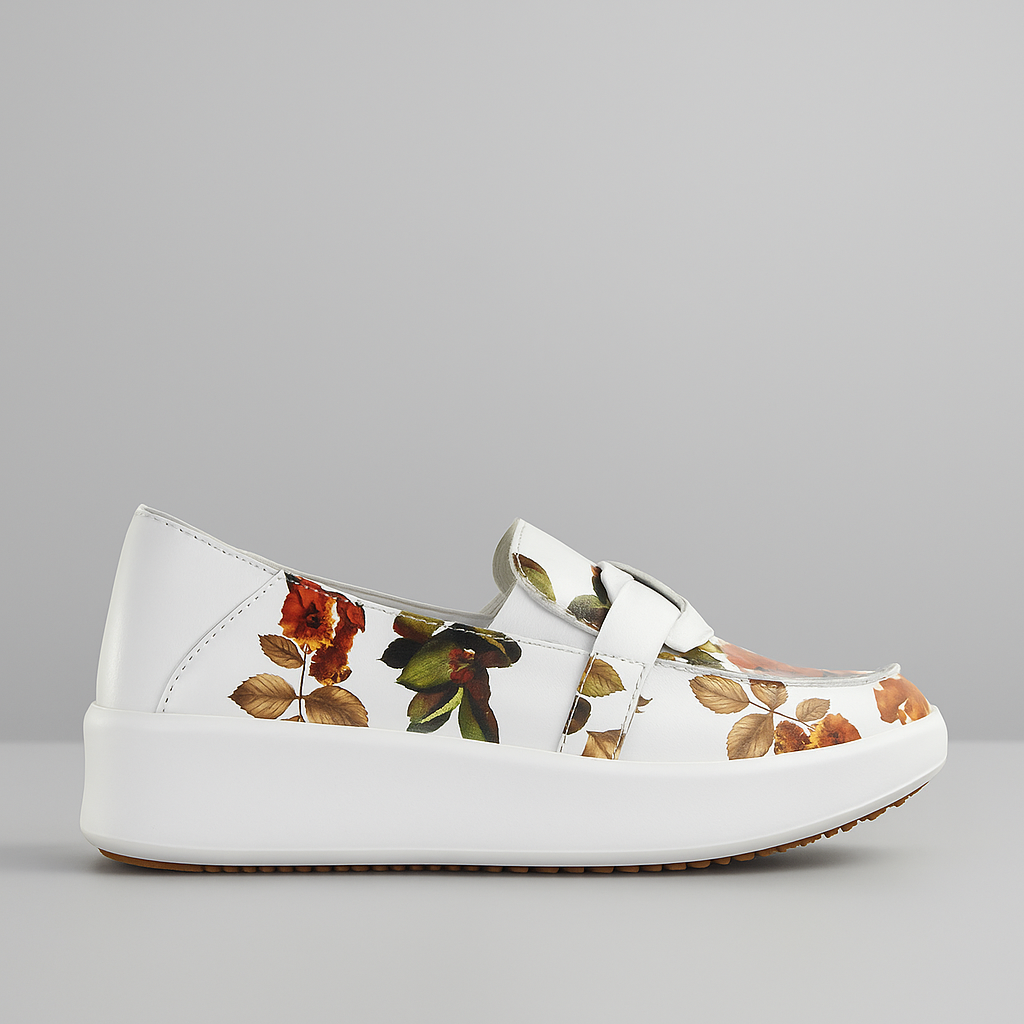 ALFIE & EVIE MOOCH FLORAL - Women Slip-ons - Collective Shoes 