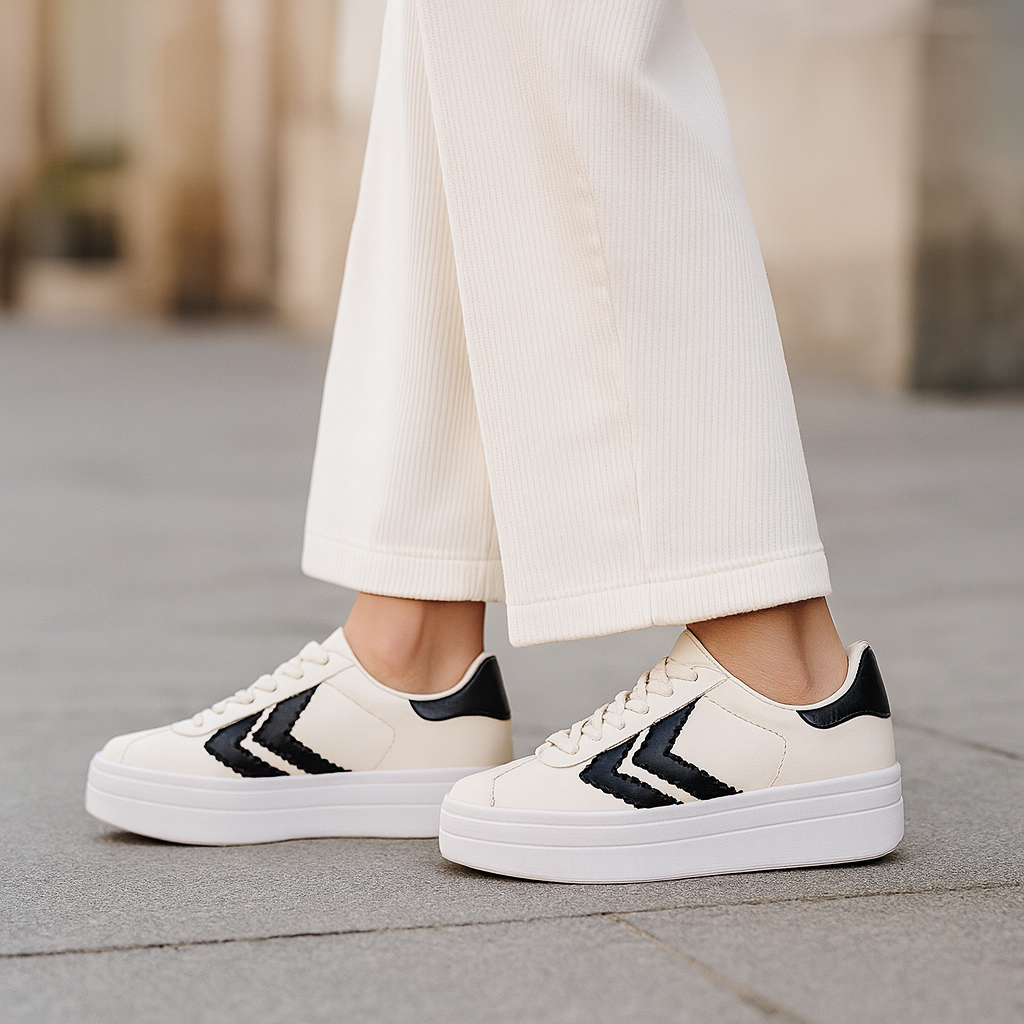 ALFIE & EVIE IGNITE WHITE BLACK