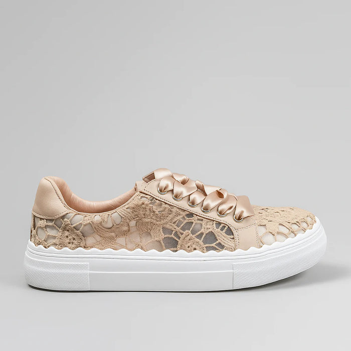 LE SANSA QUINN TAUPE - Women sneakers - Collective Shoes 