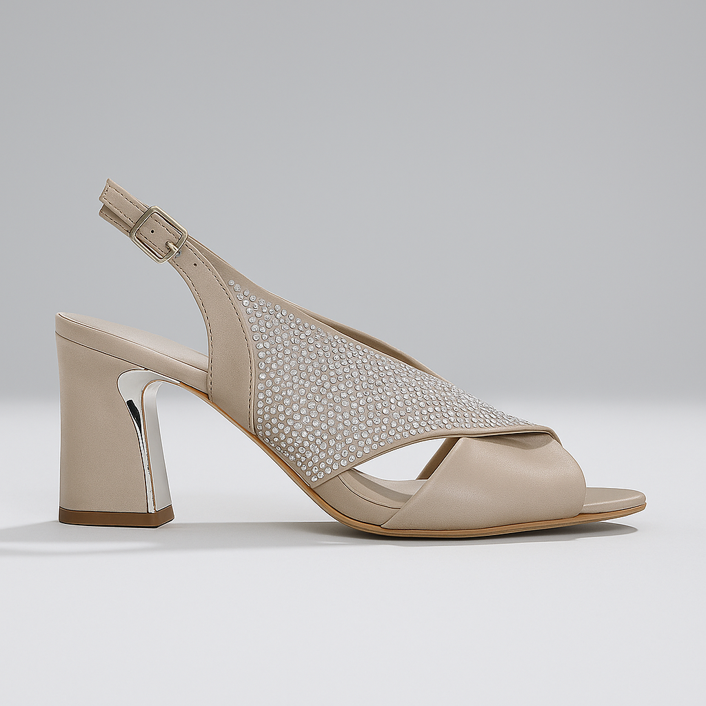 DJANGO & JULIETTE KONDUCT LT PEWTER SHIMMER - Women Sandals - Collective Shoes 