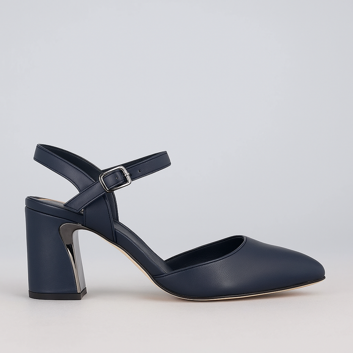 DJANGO & JULIETTE KARENT NAVY - Women Sandals - Collective Shoes 