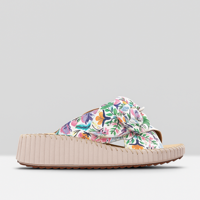 CABELLO TORCH FLORAL - Women Slides - Collective Shoes 