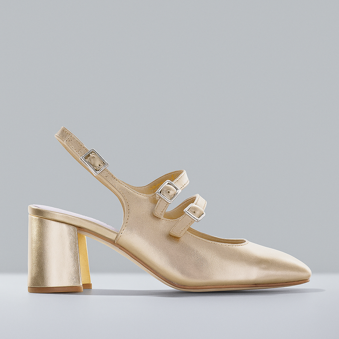 BRESLEY DARICK GOLD - Women Sandals - Collective Shoes 