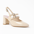 Load image into Gallery viewer, BRESLEY DARICK NUDE PATENT - Women Sandals - Collective Shoes 
