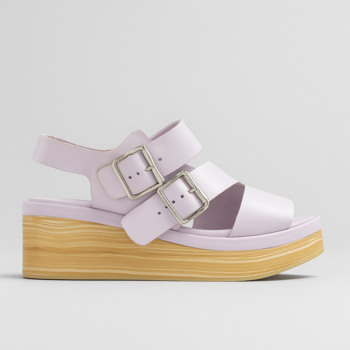 LE SANSA TRI LILAC - Women Sandals - Collective Shoes 