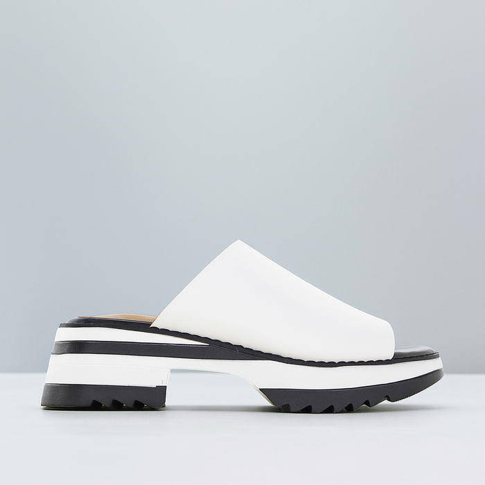 ALFIE & EVIE LOOP WHITE - Women Slip On - Collective Shoes 