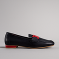 Load image into Gallery viewer, NAKED ARCHES JAP BLACK RED - Women Loafers - Collective Shoes 
