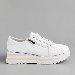 DJANGO & JULIETTE EAMMES WHITE - Women Sneakers - Collective Shoes 