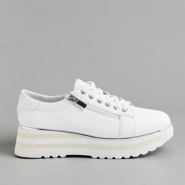 DJANGO & JULIETTE EAMMES WHITE - Women Sneakers - Collective Shoes 