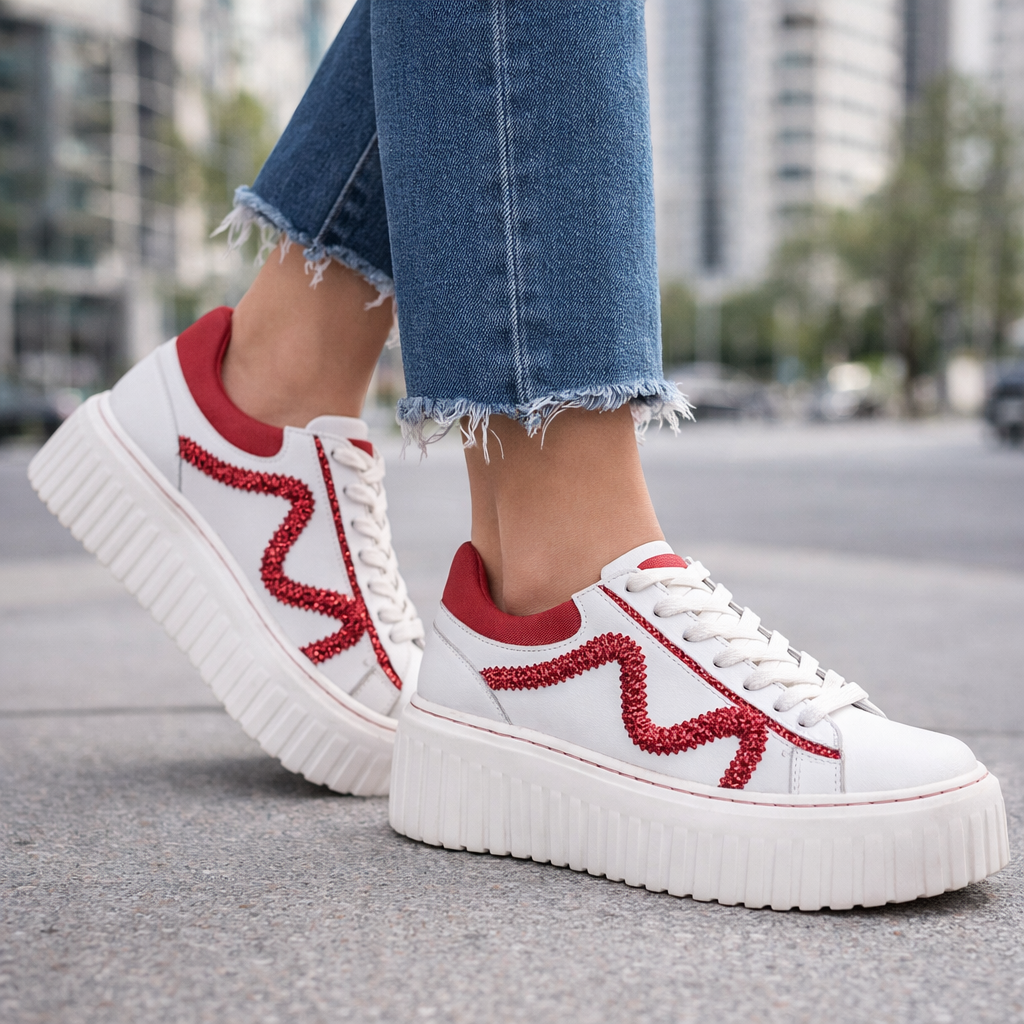 MINX DASHER WHITE PINK