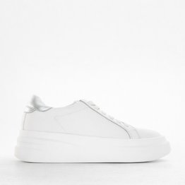 TAMARA LONDON BAILEY WHITE SILVER - Women Sneakers - Collective Shoes 