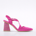Load image into Gallery viewer, DJANGO & JULIETTE LAHTI FUCHSIA SUEDE - Women Heels - Collective Shoes 

