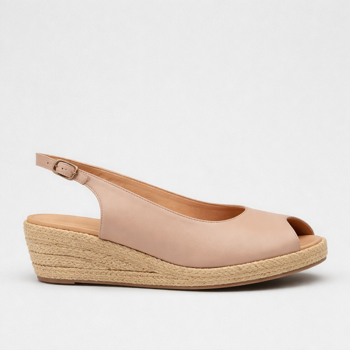 DJANGO & JULIETTE SANIARLY ROSE NATURAL - Women Sandals - Collective Shoes 