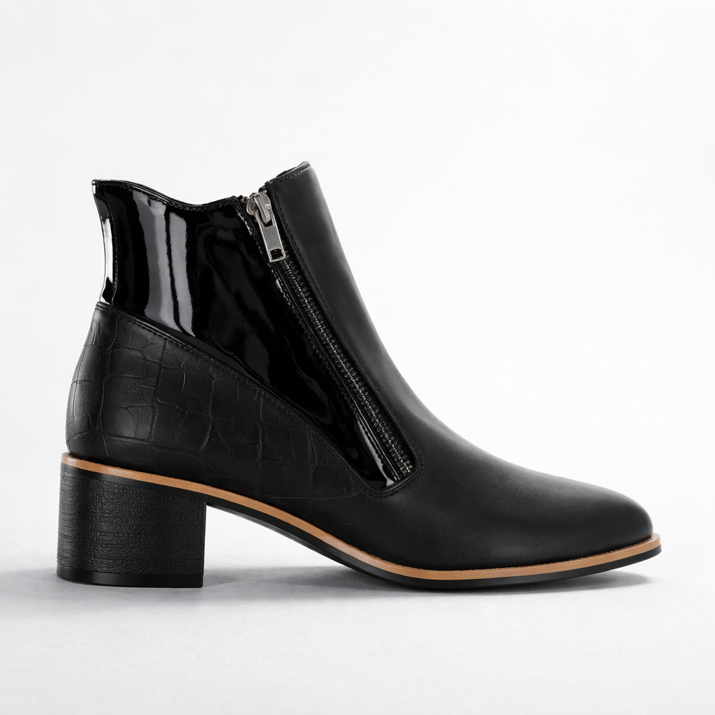 LE SANSA REFINE BLACK - Women Boots - Collective Shoes 