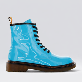 LE SANSA DEPTH TURQ PATENT - Women Boots - Collective Shoes 