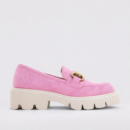 TAMARA LONDON PARGO PINK SUEDE - Women Loafers - Collective Shoes 