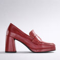 Load image into Gallery viewer, BRESLEY SMALE RED OIL - Women Heels - Collective Shoes 
