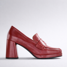 BRESLEY SMALE RED OIL - Women Heels - Collective Shoes 