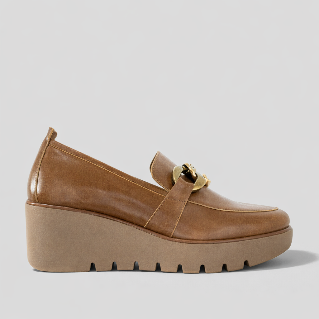 BRESLEY PARKER COGNAC - Women Loafers - Collective Shoes 