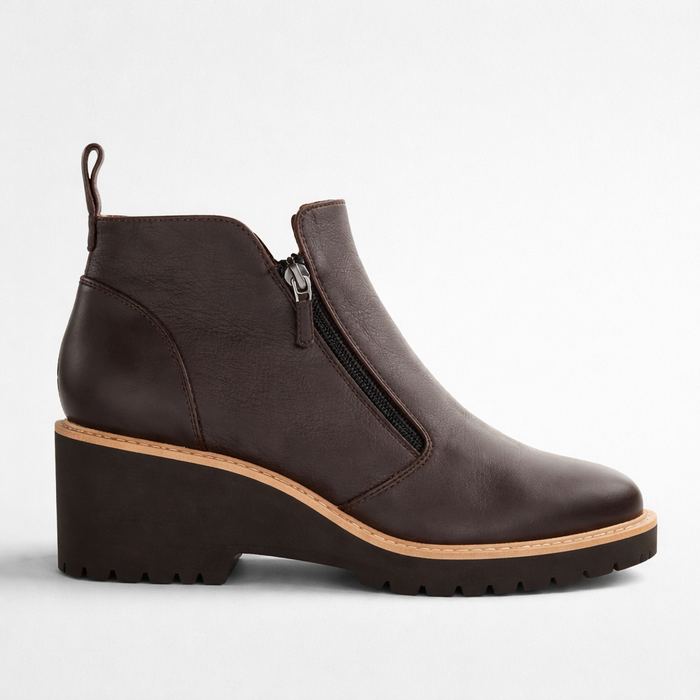 HUSH PUPPIES WHITNEY GROUND COFFEE - Women Boots - Collective Shoes 
