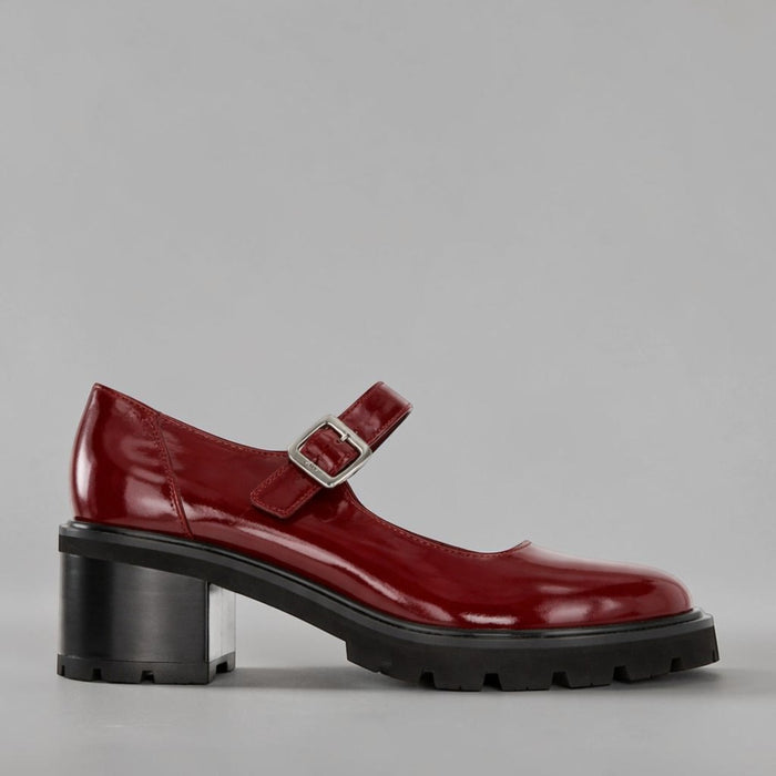 DJANGO & JULIETTE MIRRIAM DK RED - Women Heels - Collective Shoes 