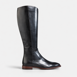 EOS PHEODORA BLACK - Women High Boots - Collective Shoes 