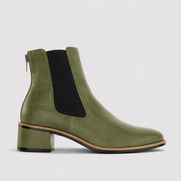 LE SANSA REMTON OLIVE - Women Boots - Collective Shoes 