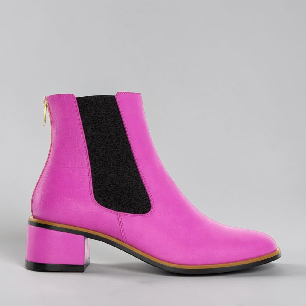 LE SANSA REMTON HOT PINK - Women Boots - Collective Shoes 